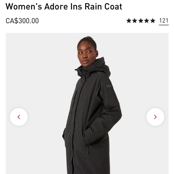 Helly Hansen Adore insulated rain coat. Never worn, tags still on. $300 value! - Picture 5 of 5